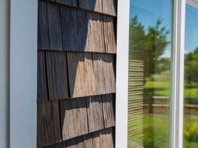 Cedar Siding Installation 1