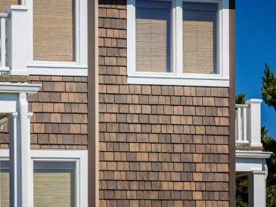 Cedar Siding Installation